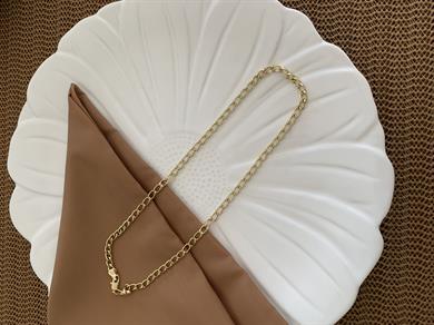 Vip Gold 45 Cm İç İçe Geçme Zincir Kolye