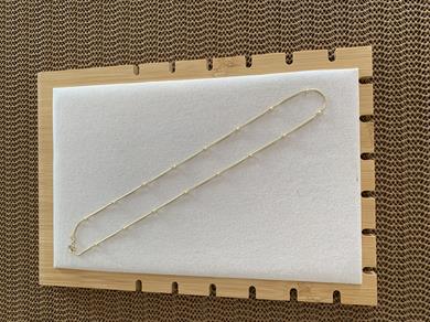 Vip Gold 45 Cm İnce İtalyan Zincirli Topçuk Kolye 