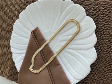 Vip Gold 45 cm Kalın Balıksırtı Kolye