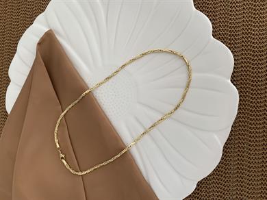 Vip Gold 45 Cm Küp S Sıralı Kolye