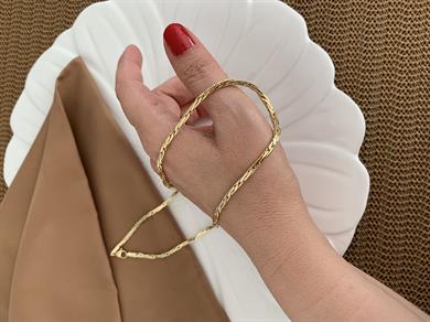 Vip Gold 45 Cm Küp S Sıralı Kolye