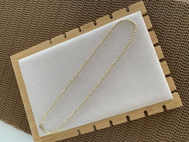 Vip Gold 49 Cm Pırıltılı Mini Dorika Kolye