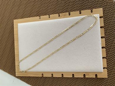 Vip Gold 54 Cm Kalın İç İçe Geçme Klasik Zincirli Kolye