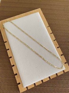 Vip Gold 54 Cm Kalın İç İçe Geçme Klasik Zincirli Kolye