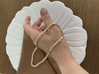 Vip Gold 60 Cm Arpa Zincirli Kolye