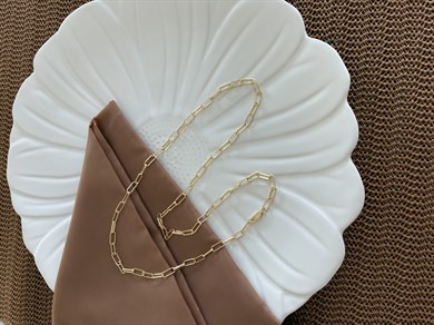 Vip Gold 60 Cm Ataç Zincirli Kolye