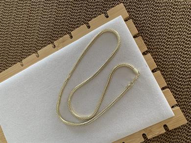 Vip Gold 60 Cm Boru S Sıralı Zincir Kolye