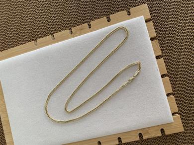 Vip Gold 60 Cm İç İçe Geçme Klasik Zincirli Kolye