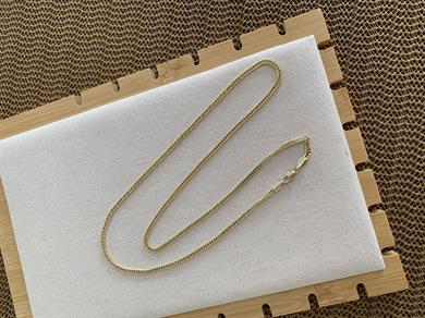 Vip Gold 60 Cm İç İçe Geçme Klasik Zincirli Kolye