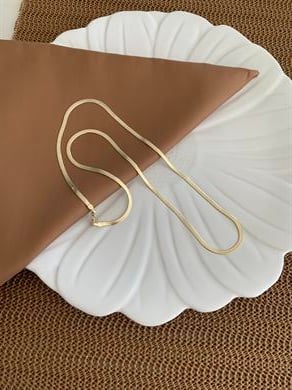 Vip  Gold 60 Cm İnce 1mm İtalyan Zincir Kolye