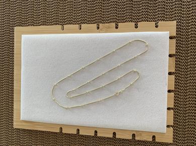 Vip Gold 60 Cm İnce İtalyan Zincirli Topçuk Kolye