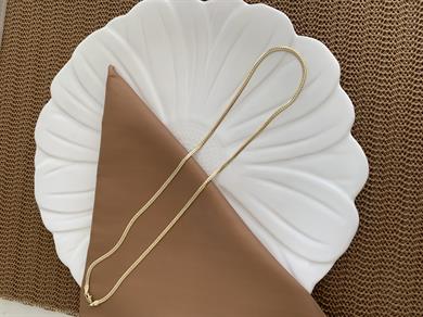 Vip Gold 60 Cm İnce Örgü S Zincirli Kolye