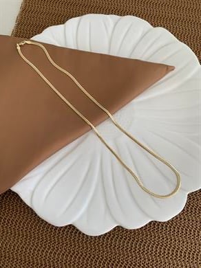 Vip Gold 60 Cm İnce Örgü S Zincirli Kolye