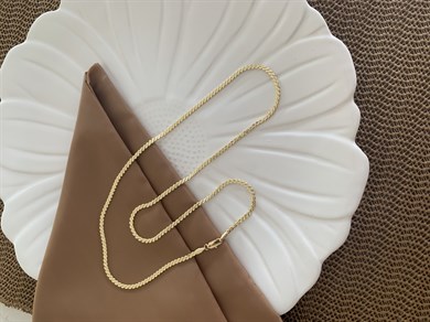 Vip Gold 60 Cm İnce S Zincirli Kolye
