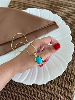 Vip Gold 60 Cm Küp İtalyan Zincir Frize Taşlı Kolye