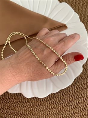 Vip Gold 60 Cm  Ezme Kolye