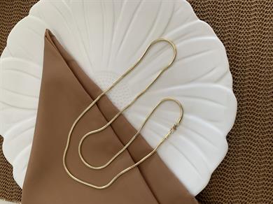 Vip Gold 70 Cm Boru S Sıralı Zincir Kolye