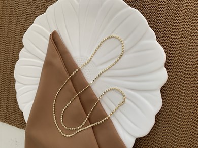 Vip Gold 70 Cm  Ezme Kolye