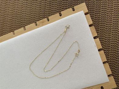 Vip Gold Daire Ezme Zincir Zirkon Taşlı Mini Yıldız Kolye