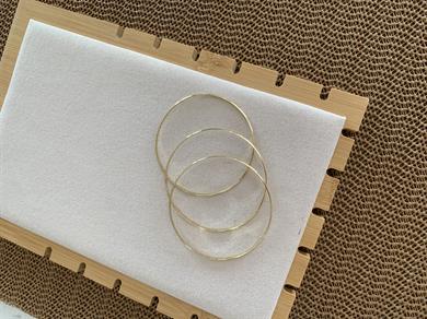 Vip Gold Düz 3 Lü Ajda Bilezik