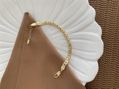 Vip Gold İç İçe Geçme S Sıralı Bileklik