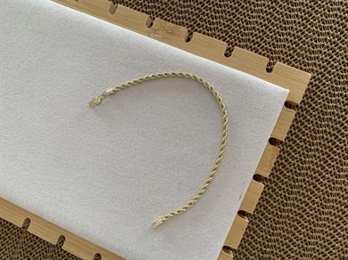 Vip Gold İnce Burgu Zincir Bileklik