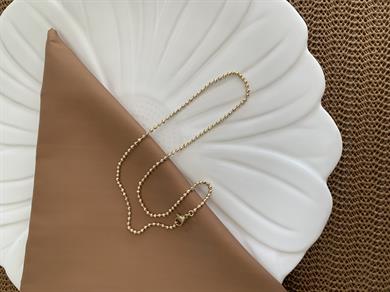 Vip Gold İnce Mini Dorika Kolye