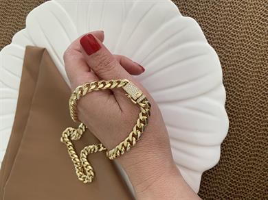 Vip Gold Klasik Zincirli Gurmet Kolye