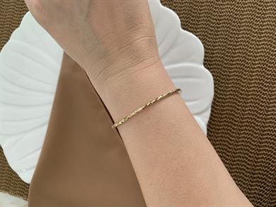 Vip Gold Pırıltılı Bileklik