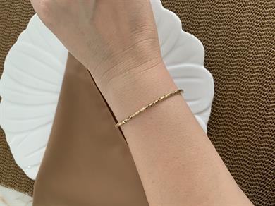 Vip Gold Pırıltılı Bileklik