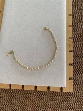 Vip Gold Pırıltılı Dorika Zincir Bileklik