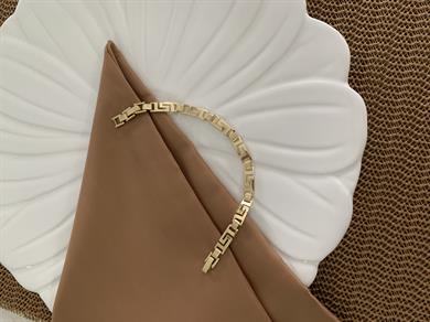 Vip Gold S Sıralı Marka Bileklik