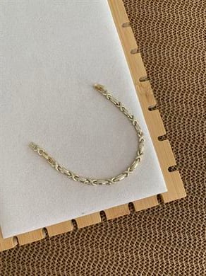 Vip Gold Zirkon Taşılı Sonsuzluk Sıralı Bileklik