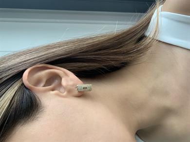 Vip Gold Zirkon Taşlı Gurmet Küpe