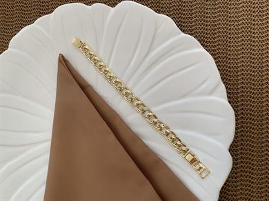 Vip Gold Zirkon Taşlı Samanyolu Bileklik