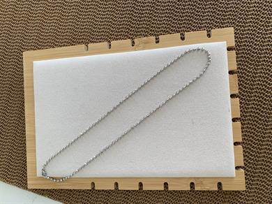 Vip Gümüş Pırıltılı Dorika Kolye