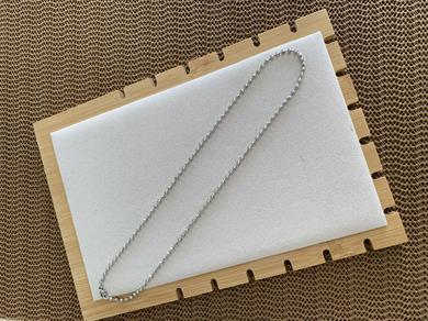 Vip Gümüş Pırıltılı Dorika Kolye