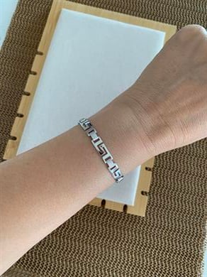 Vip Gümüş S Sıralı Marka Bileklik