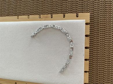 Vip Gümüş S Sıralı Marka Bileklik