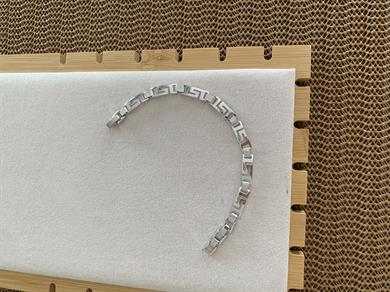 Vip Gümüş S Sıralı Marka Bileklik