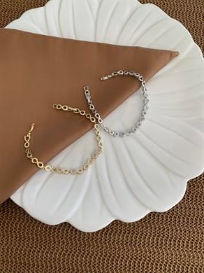 Vip Zirkon Taşlı Sonsuzluk Sıralı Bileklik