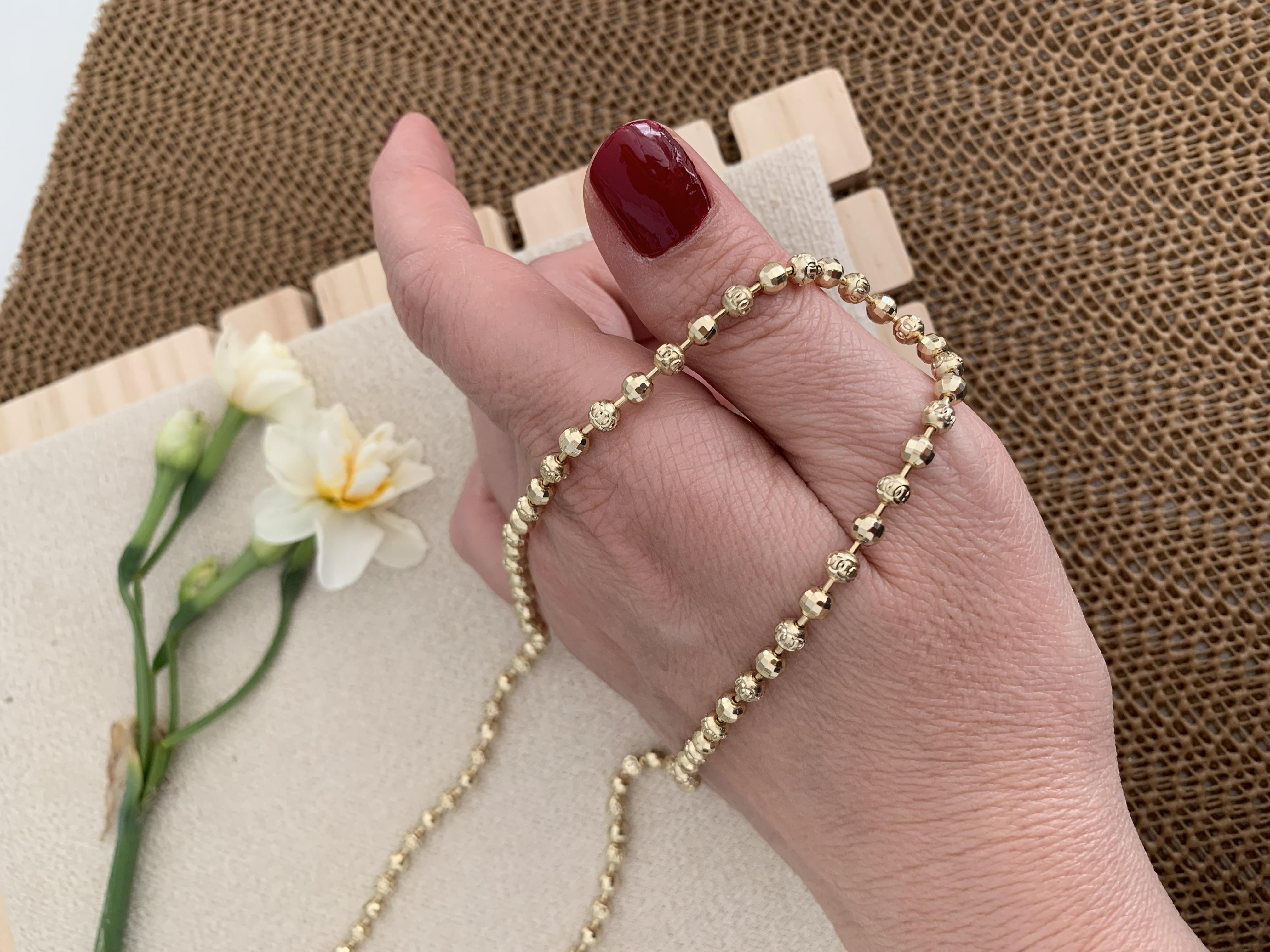Vip 14k 49 cm Pırıltılı Orta Boy Disko Top Kolye