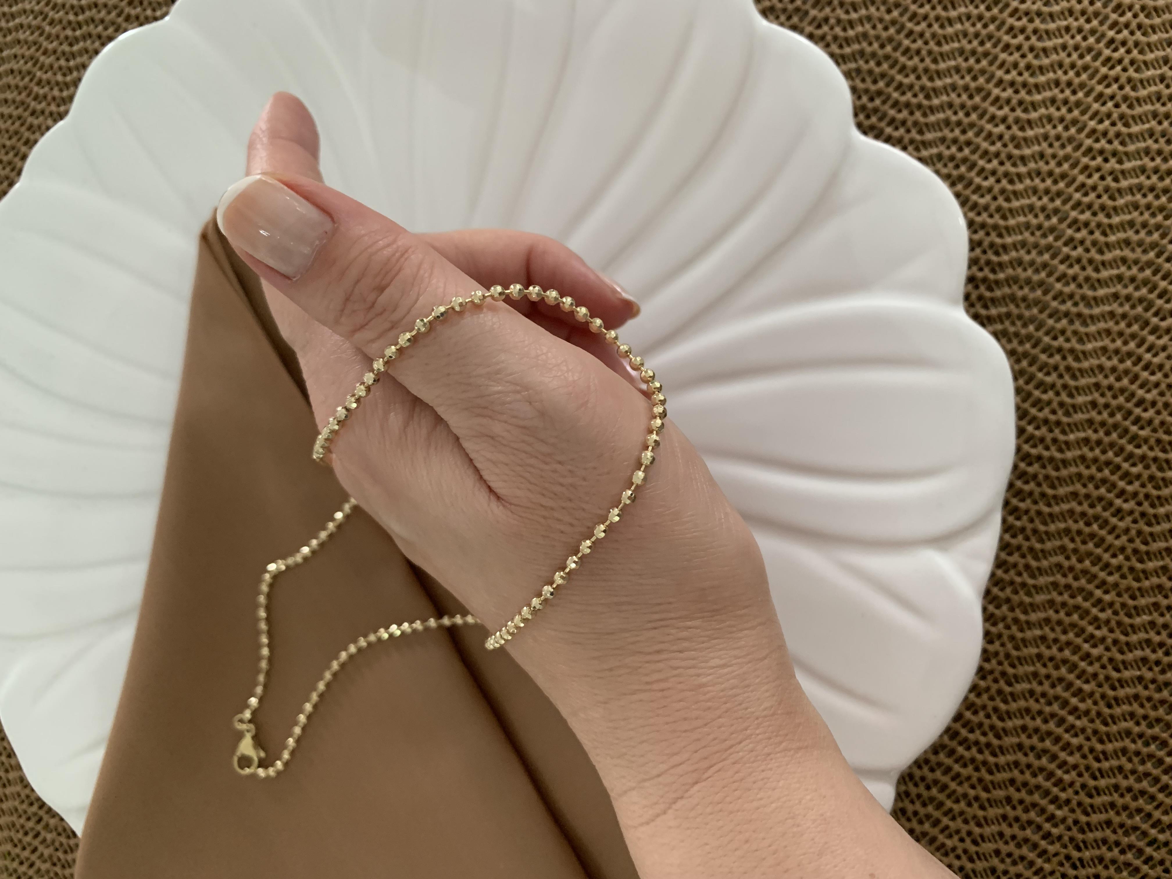 Vip Gold 44 Cm İnce Mini Dorika Kolye