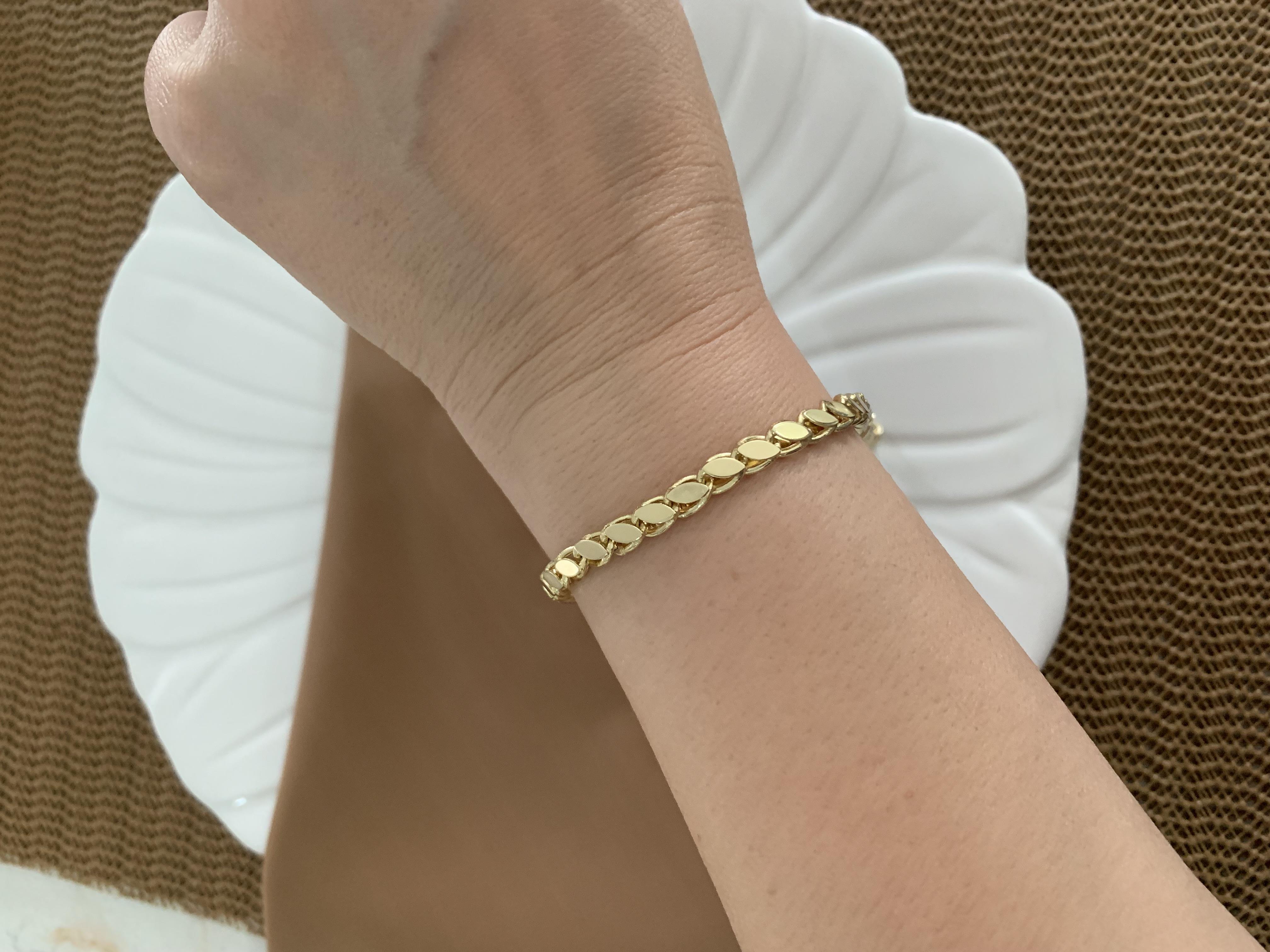 Vip Gold Arpa Zincir Bileklik