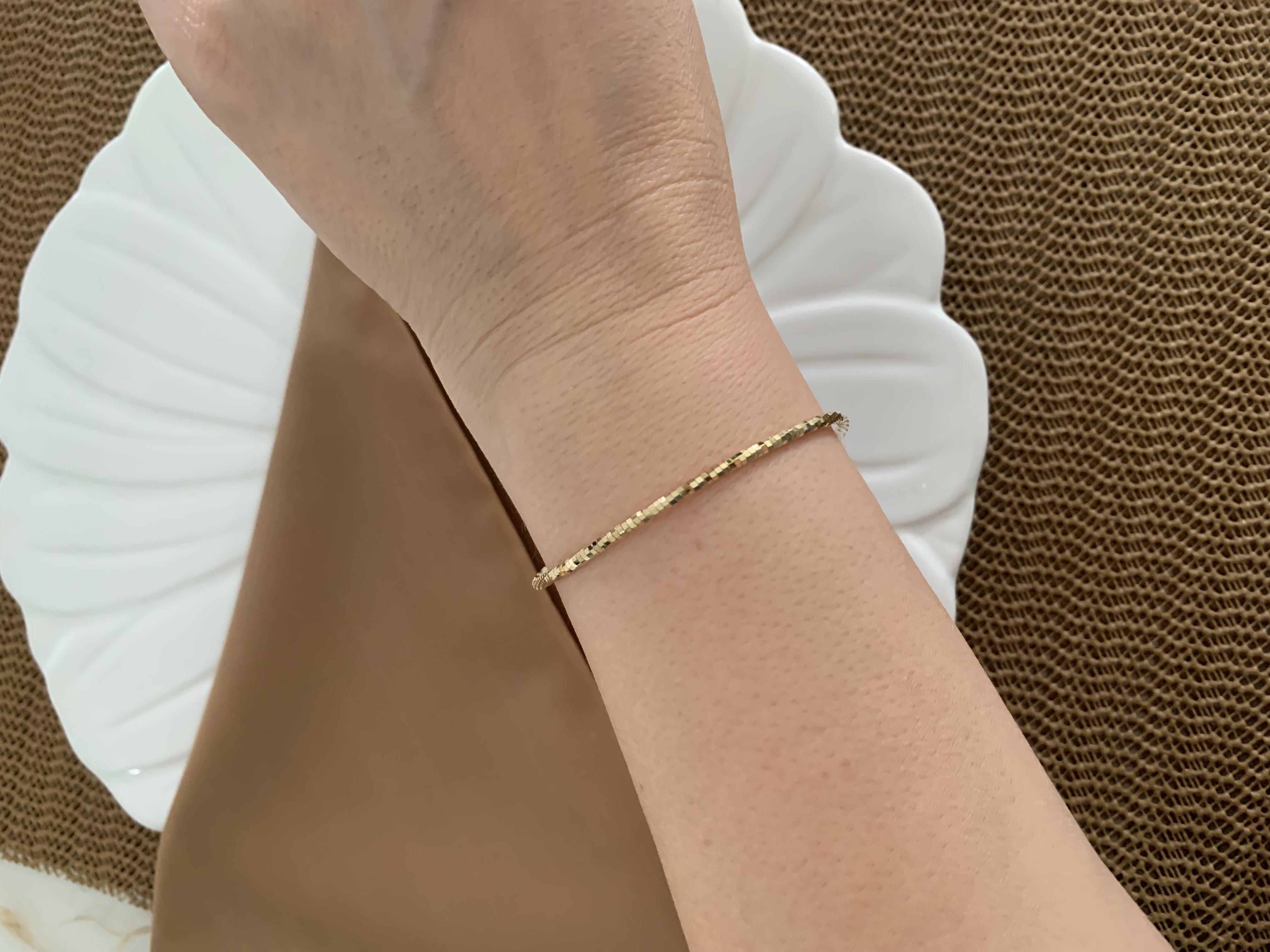 Vip Gold Pırıltılı Bileklik
