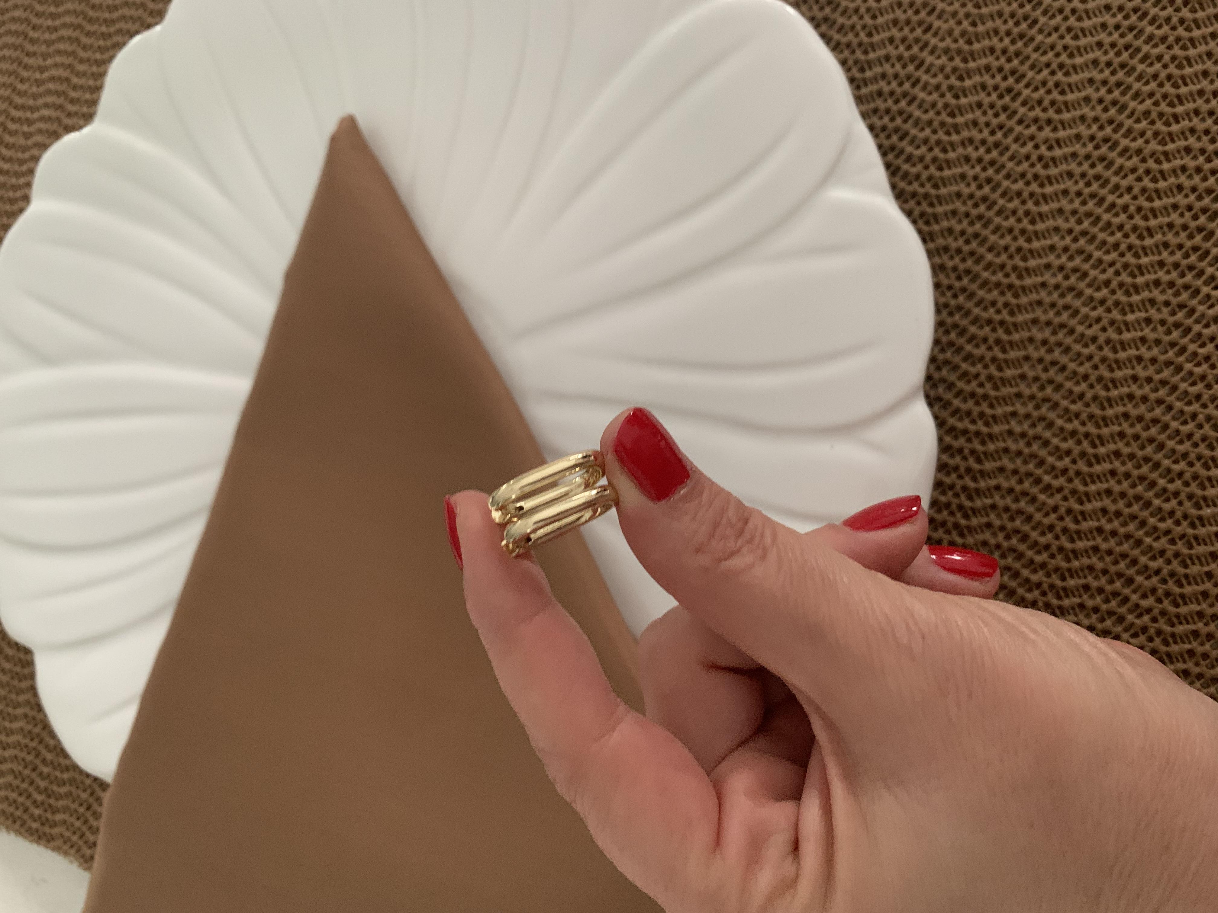 Vip Gold Plaka U Küpe