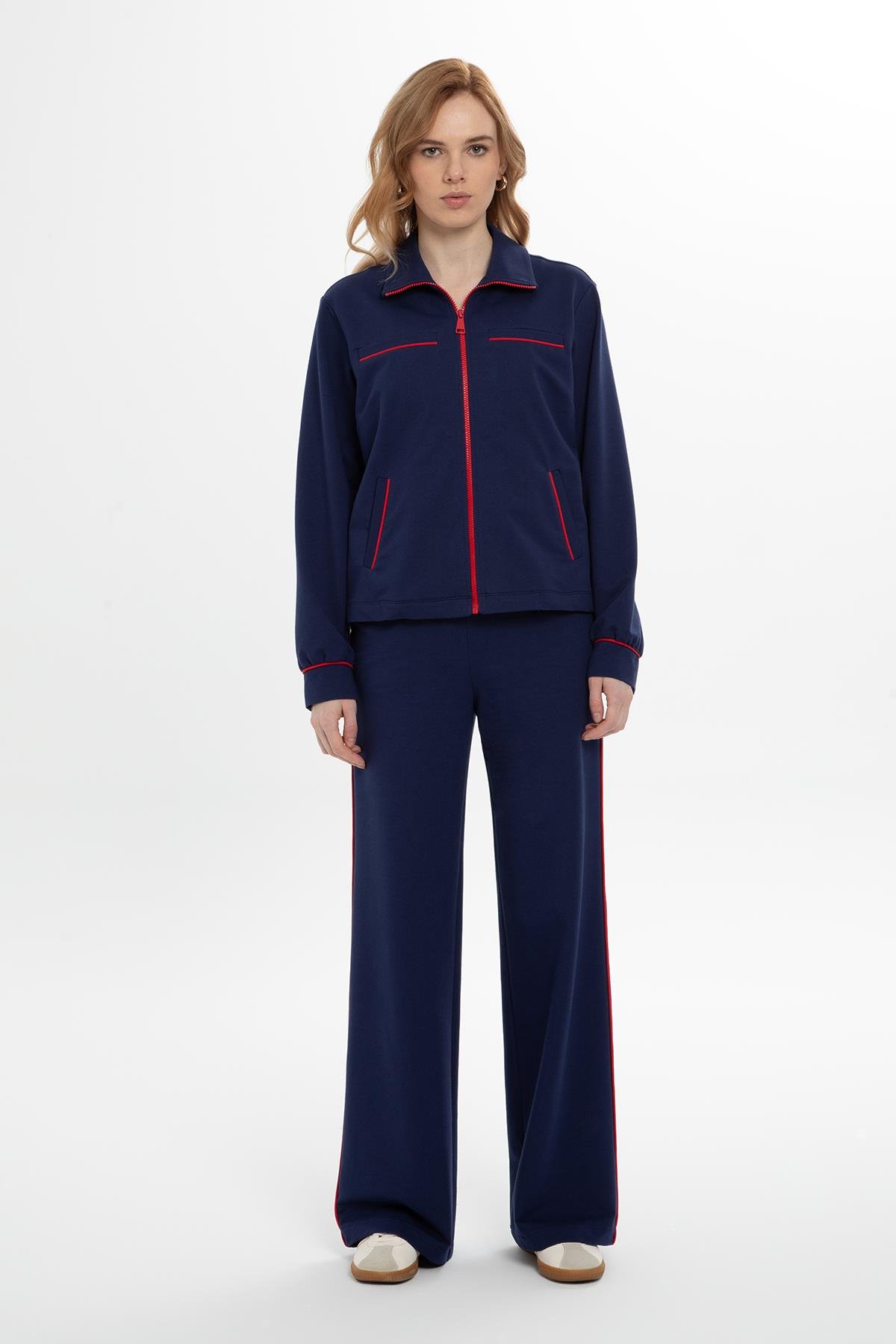 FERMUARLI BELDEN LASTİKLİ EŞOFMAN TAKIM