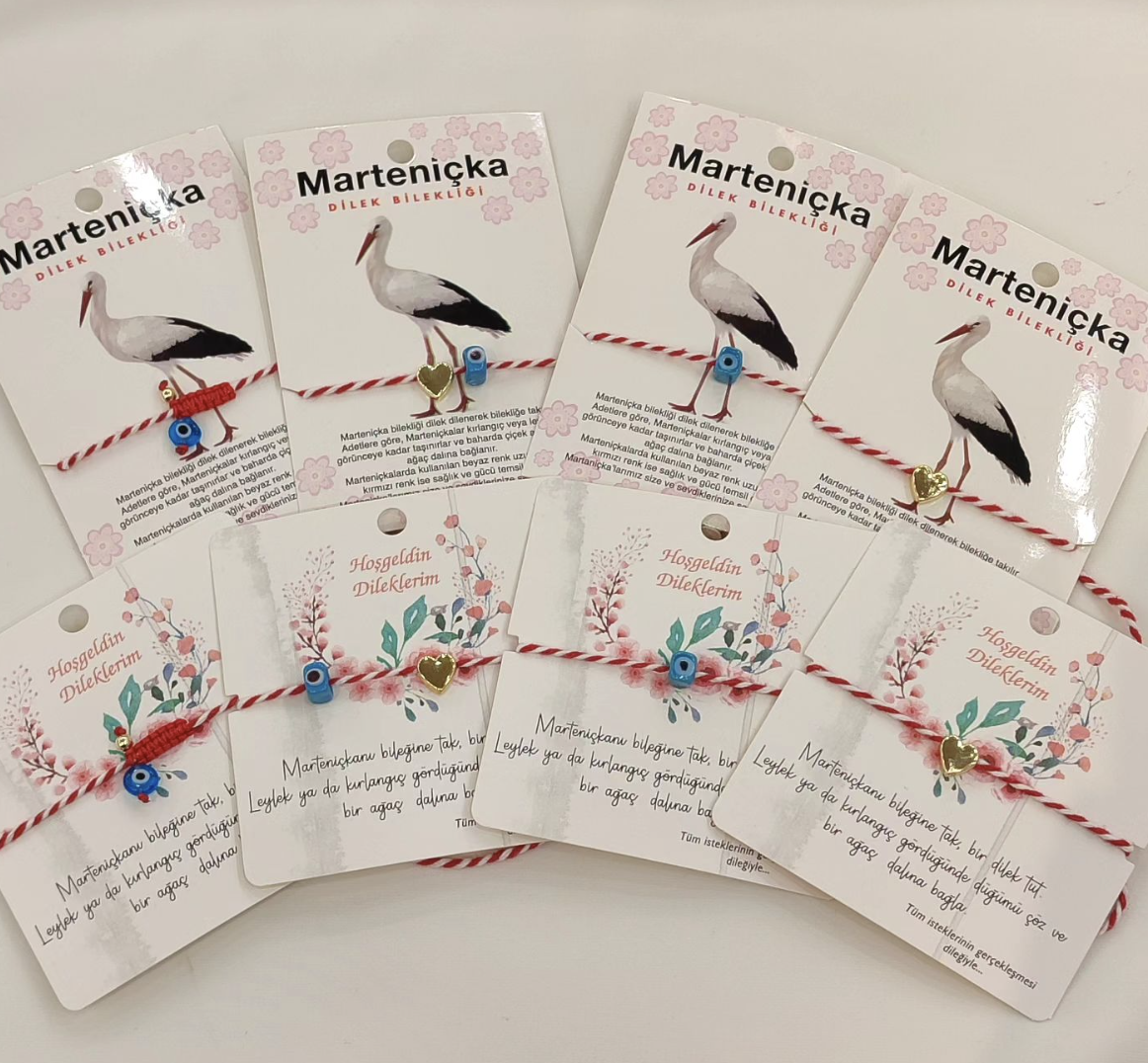 Marteniçka Boncuklu İp Bileklik