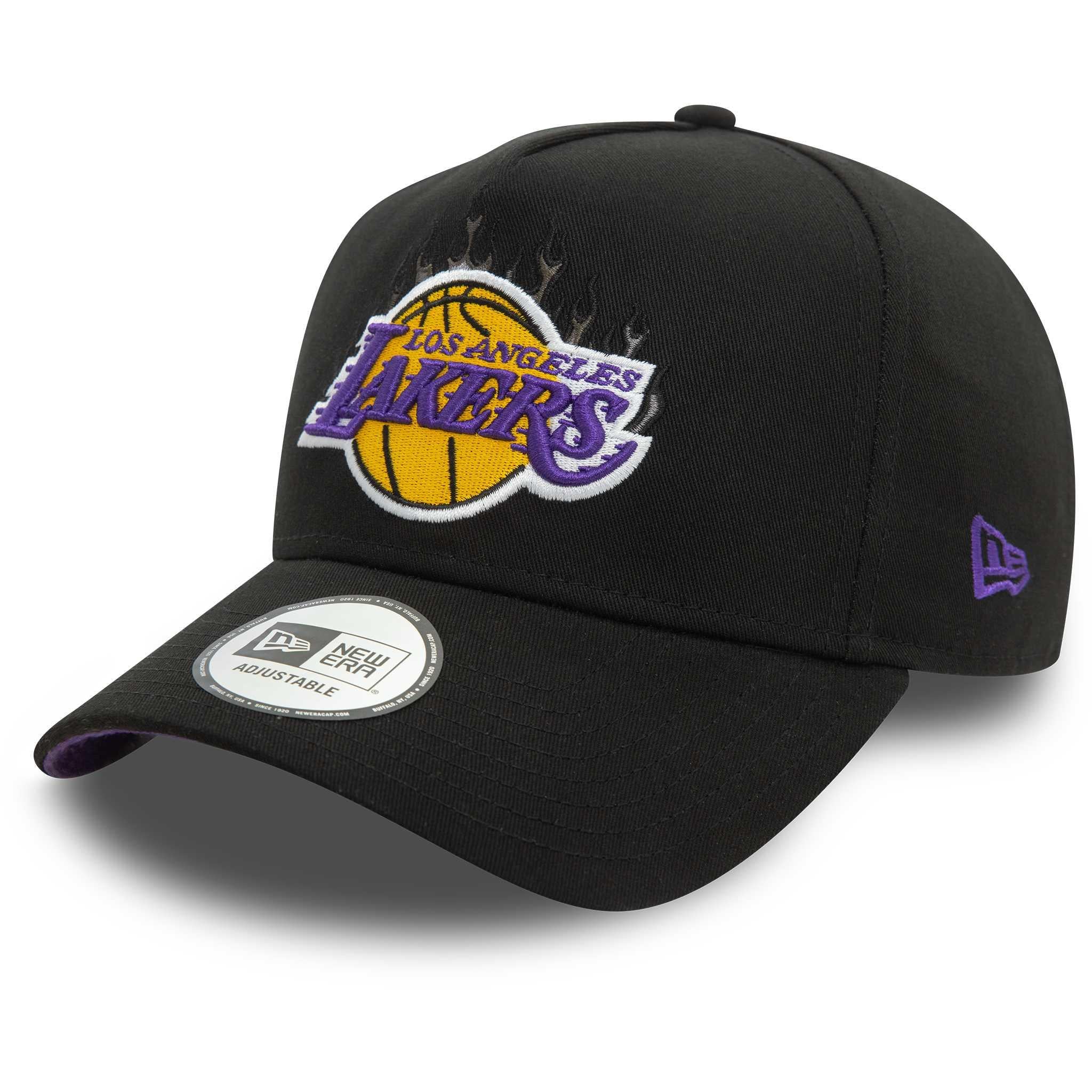 New Era Uniseks Şapka Eframe NBA Flame Los Angeles Lakers Black 