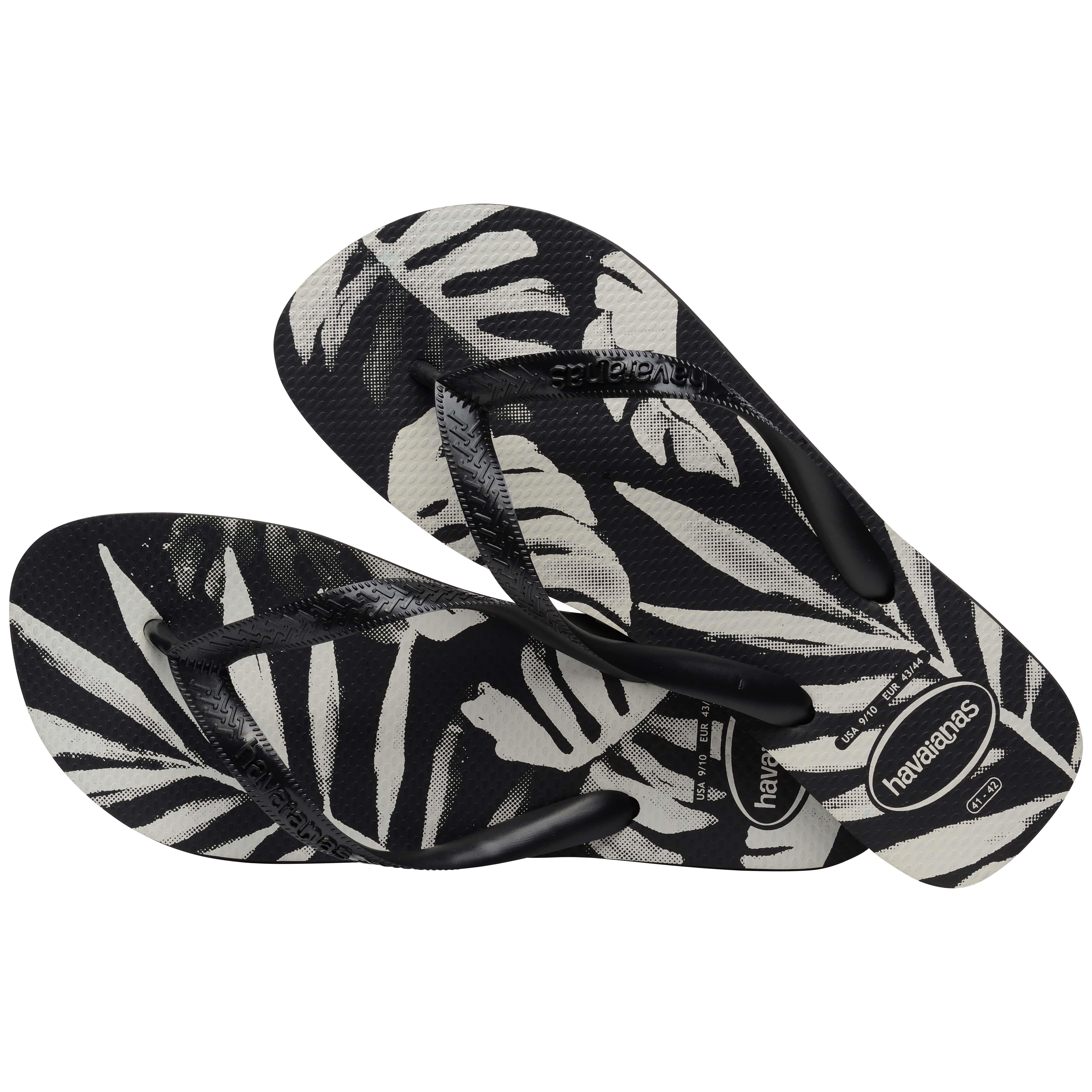 Havaianas Parmakarası Terlik Aloha Black